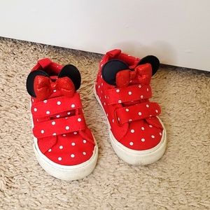 GAP Minnie Mouse high-top sneakers Size 5 T